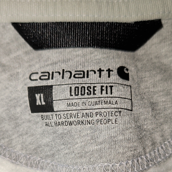 Carhartt Midweight Hooded Zip-Front Sweatshirt Size XL NWOT MSRP $74.99 - Picture 6 of 7